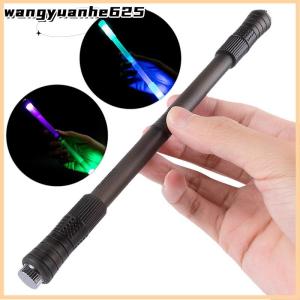 [WYH Store] 👗 Anti-slip Comfortable Spinning Pen Flash Rotating Gaming Gel Pens Funny Rotating Pen with Led Flash