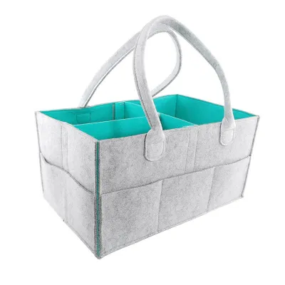 [Local Shop] Basic Portable Diaper Organizer Caddy Bag Handbag Insert Nursery Nappy Storage Holder