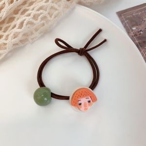 CỘT TÓC ICON HUMNA - SET 05 CỘT HOA 6 CÁNH PASTEL