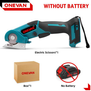 800W kéo điện Da kéo thợ may 900r/Min tông đơ điện Điện Thảm Kéo Không Dây Kéo Vải Da Dao tròn đa chức năng Công Cụ Điện Cho Makita 18V Pin