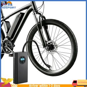 【Hospor】 Car Tyre Inflator with Digital Pressure Gauge Portable Air Pump for Life for Electric Scooters Wheelchair