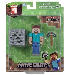 [HCM]Combo mô hình minecraft steve chính hãng Mojang