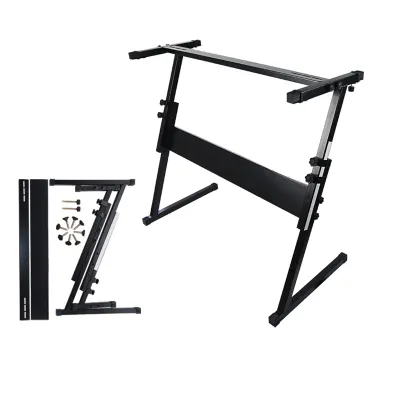 Adjustable X-type Keyboard Stand Metal Single Tube Stand Bracket Liftable 54/61/76 keys Piano Holder Rack
