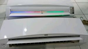 KIPAS ANGIN MODEL AC FREE REMOT + GELL PENDINGIN (LED RAINBOW)