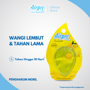 Airpro Essentials Fresh Lemon Pengharum Mobil Ruangan