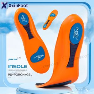1Pair Orthopedic Gel Insoles arch support Insoles Heel Pain Relief Shoes Cushion Pads Poron Soft