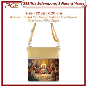 Sling 2 Ruang Seri Yesus Kristus Jesus Christ Souvenir Kristen Katolik Kristiani