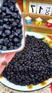 200g CAN Pure Blueberry Dried Blueberries (Organic No Sugar Added Healthy Low Carb Diet Dried Snack )