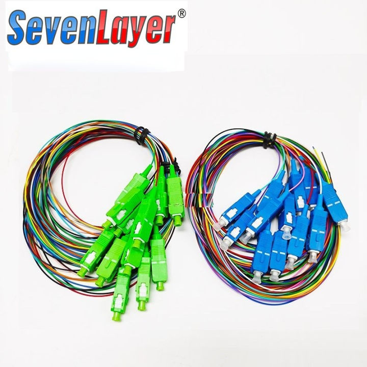 SC/LC UPC/APC 12 Bundles Fiber Jumper Connector Sc Square Head pigtail ...