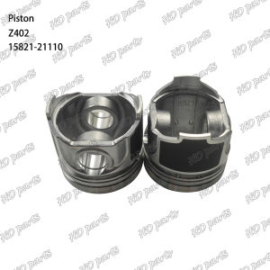6 PCS Z402 Piston 15821-21110 Suitable For Kubota Engine Parts