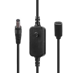 Type C Female to 5.5x2.1mm 5V 9V 12V Power Plug Charging Cable Connector for Monitoring Cameras LED Light Router Printer