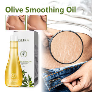 Eelhoe Olive Smoothing Oil Stretch Mark Repairing Oil Effectively Removes Pregnancy Scars Massage Oil Anti-Wrinkle Lifting Firming Fade Scar Repair Essential Oil Remove Postpartum Pregnant Body Oils Skin Care (150ml)