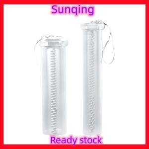 SQ Stationery [Flash Sale] 1PC xi lanh hình dạng sinh viên Nguồn cung cấp bút chì trường hợp bút chủ PP xách tay có thể điều chỉnh bút tổ chức trong suốt