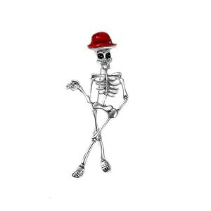 Đầu lâu phong cách cổ điển Trâm Vật Liệu Hợp Kim Thanh Lịch Gothic Cho Phụ Nữ An Toàn Clasp phụ kiện thời trang Ý Tưởng Quà Tặng