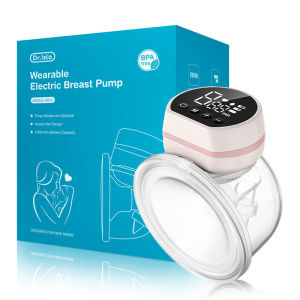 Dr.Isla Pompa ASI Elektrik 3 Modes & 9 Gears Pompa asi handsfree 1200mAh Battery Capacity Wearable Breast Pump Portable Pumping EB15
