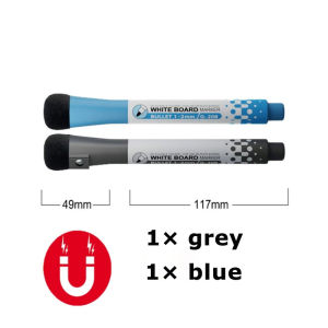 Universal Magnetic Bulletin Whiteboard Magnetic Dry Erase Weekly Calendar for Fridge 2 Fine Tip Markers 1pc Eraser