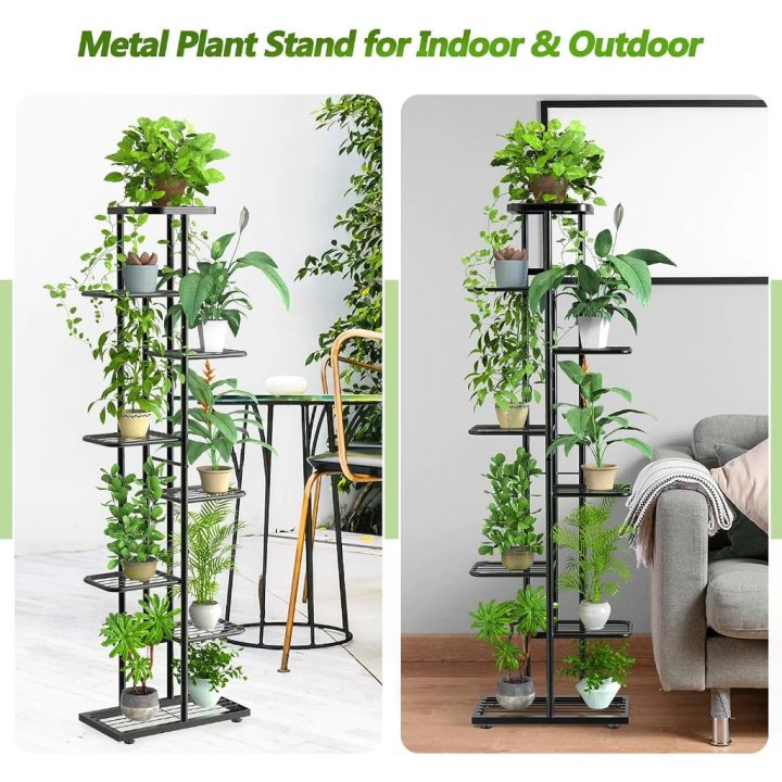 Metal Plant Stand 6/7/8 Tier with Tools Set Corner Tall Plant Stands for  Indoor Plants Multiple Flower Pot Holder Shelf Display Rack Storage  Organizer Balcony Garden Outdoor | Lazada PH