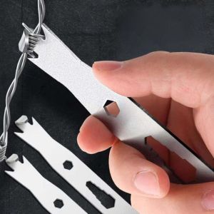 JUTBONG Heavy Duty Fence Wire Twister Tensioning Tool Stainless Steel Wire Winding Fixator Portable Multifunctional Wire Fence Twisting Fastener For Garden