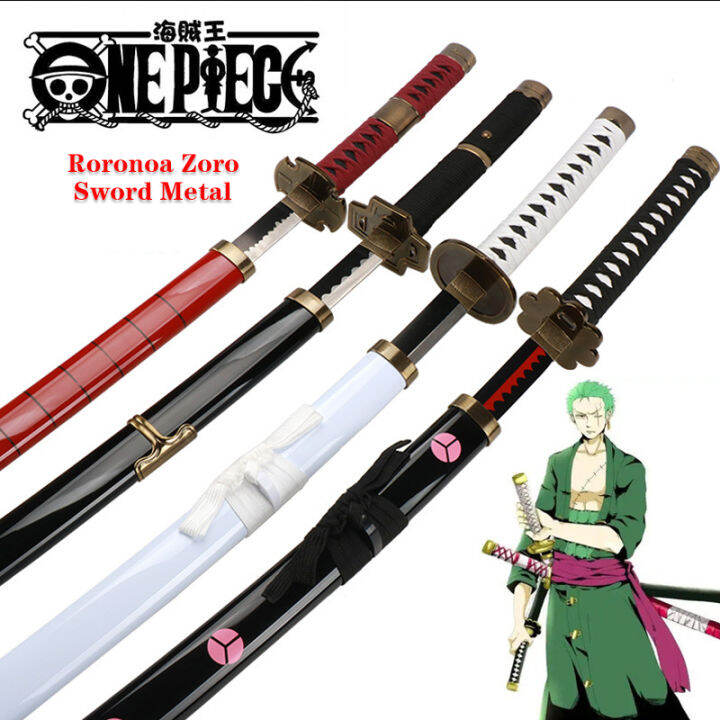 【Metal Sword】Anime Dog One Piece Sword Roronoa Zoro 104cm Sword Cosplay ...