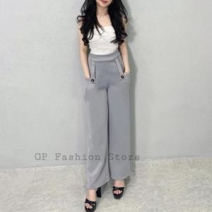 Celana Kulot Scuba-Celana Kulot Scuba Model Saku Kiri Kanan-Kulot Scuba Premium Model Terbaru BY GP Fashion Store