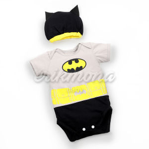 [ermon baby] baju bayi jumper batman lucu
