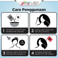 NYU Creme Hair Color Natural Brown 60ml - NYU Pewarna Rambut. 