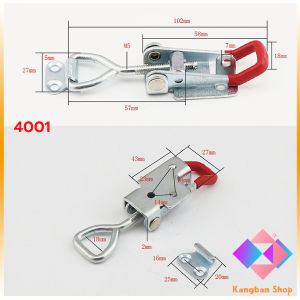 KANGBAN แคลมป์ปีกนก-ชนิดดึง ตัวล๊อคประตู ฝาท้าย ฝาถังน้ำแข็ง สําหรับงานหนัก 4001/4002 Model Latch clamp