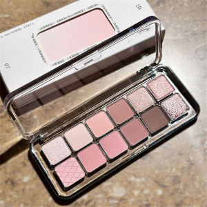 【2 ~ 3 วันส่ง】 XIAOYUMI เกาหลีความอิ่มต่ำ 12 สีเงาตาอายแชโดว์พาเลทตาสีนู้ด/ประกาย ติดทน กันน้ำ พรีเมี่ยม