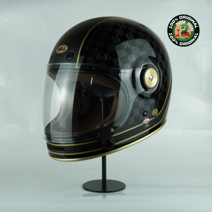 Bell Helmet Bullitt Carbon (RSD Check It Matte/Gloss Black) Lazada
