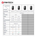 FANTECH รุ่น KANATA S VX9S เมาส์เกมมิ่ง Optical ความแม่นยำสูงปรับ DPI ได้ 400-7200 พร้อมไฟ RGB สีดำ. 