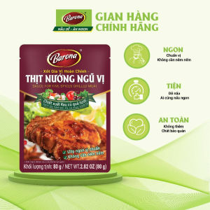 Combo 20 gói Xốt gia vị hoàn chỉnh Barona - Thịt nướng ngũ vị 80gr