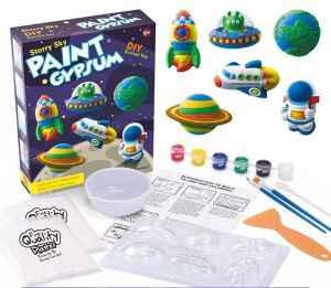 Kids DIY Mould & Paint Arts – Kids Coloring Set - Gypsum 3D Mould & Painting Colouring - Kids Educational Toys