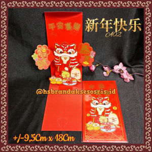 ANGPAO IMLEK 3D IMPORT PREMIUM / ANGPAO POP UP 3D / HONG BAO BARONGSAI TERBARU / ANG PAU DEKORASI HIASAN MEJA / ENVELOPES RED LUCK MONEY BAG RED POCKETS / AGD8790
