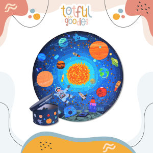 Mideer WANDERING THROUGH SPACE Kids Solar System Planets Large Floor Puzzle Boy Girl Gifts Toy Set