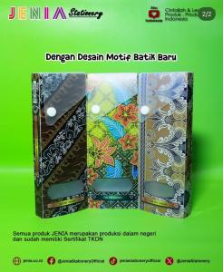 Kotak / Tempat Pensil / Pencil Case Model Sliding (Geser) Motif Batik / Karakter Fancy / Bola / Campus