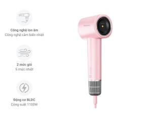 Máy Sấy Tóc SkyAI Masuto - Ion Âm Chăm Sóc Tóc Cảm Biến Tự Động Điều Chỉnh Nhiệt Bảo Vệ Tóc Bảo Hành 24 Tháng