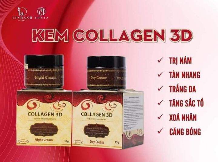 Kem trị nám Collagen 3D của Nhật - Giải pháp cho làn da sáng mịn không tì vết