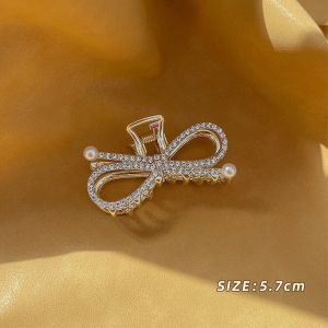 New Fashion Exquisite Medium and Small Geometric Hair Claw for Women Girls Clamps Hair Crab Metal Hair Clip Accessories Headwear