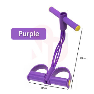 Pilates Bar Stick With Resistance Band Yoga Exercise Hip Buttock Home Workout Equipment Legs Fitness Palang Batang Elastik Senam Pinggang Punggung Kaki