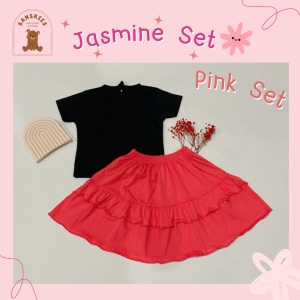 1 - 2 Tahun Colorful Jasmine Set Anak Perempuan Aneka Warna Bahan Katun Bisa COD Bayar Ditempat