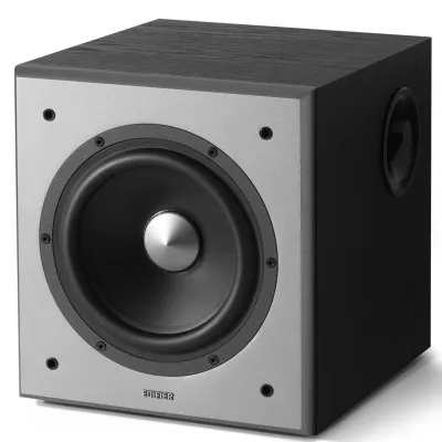 Edifier T5 Powered Subwoofer Powerful distortion-free bass ซับวูฟเฟอร์ รับประกันศูนย์ 8 inch long stroke speaker driver
