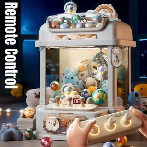 Remote Control Claw Machine Toys for Kids Coin Operated Play Game Automatic Doll Children Birthday Christmas Gifts