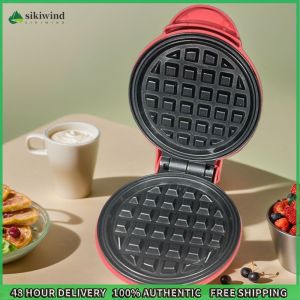 Sikiwind Pancake Bubble Egg Cake Oven Pan Nonstick Sandwich Cake Baking Tray Quick Heat-Up Household Breakfast Electric Baking Pan for Kids and Families