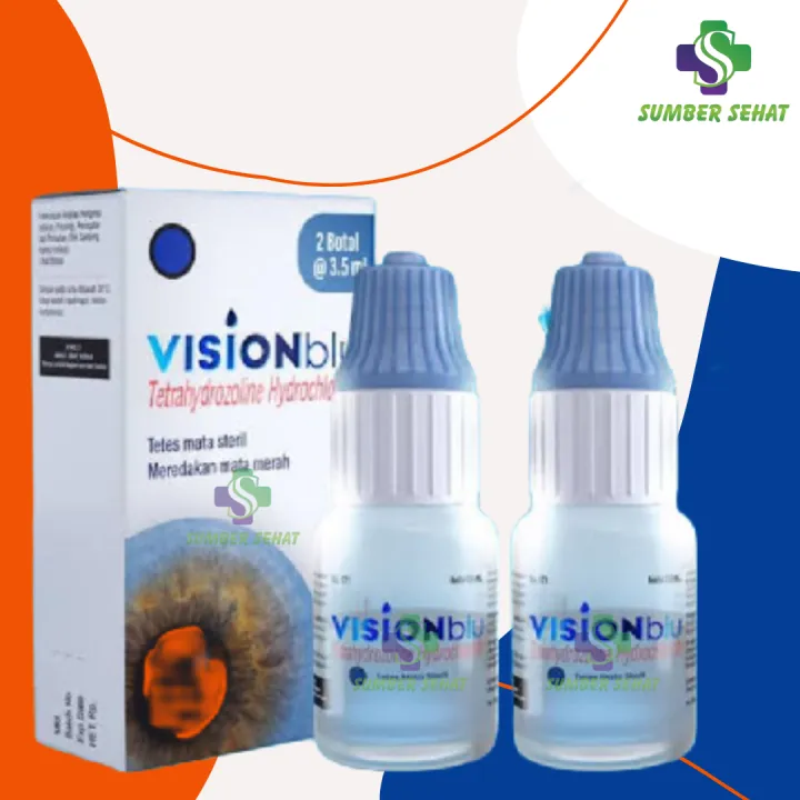 VISION BLU TETES MATA 3.5 ML BOX 2 BOTOL | Lazada Indonesia