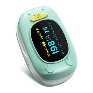 HealthTree Baby Pulse Oximeter Heart Rate Monitor Fingertip Oxymeter Blood Oxygen Meter for Children Over 1.5 Years Old FDA Approved血氧仪