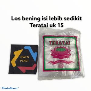 KANTONG PLASTIK/KANTONG KRESEK LOS BENING/LOS BENING/KANTONG PLASTIK KECIL SAMPAH  TERATAI UKURAN 15 DAN 24 135 GRAM TERMURAH BERKUALITAS