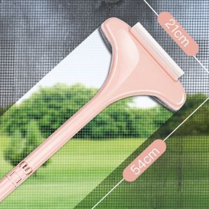 【Adanon】แปรงทำความสะอาดหน้าต่าง แปรงล้างมุ้งลวด ล้างกระจก หลายฟังก์ชัน แบบไม่ต้องถอด สุดยอดอุปกรณ์