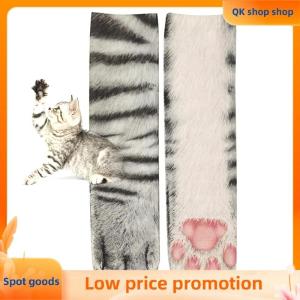 ✨QK shop✨ Creative Animal Foot Printed Women Middle Tube Socks Cartoon Cat Tiger Duck Claws Ladies 3D Print Funny Animal Middle Socks