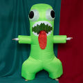 Rainbow Friends Costume Inflatable Green Suit Halloween Carnival Kids Child Adult Girl Boy Woman Man Cosplay Christmas. 