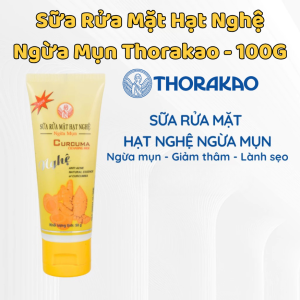 Sữa Rửa Mặt Nghệ Sữa Bò Thorakao An Toàn Và Dịu Nhẹ Cho Da Chính hãng.
